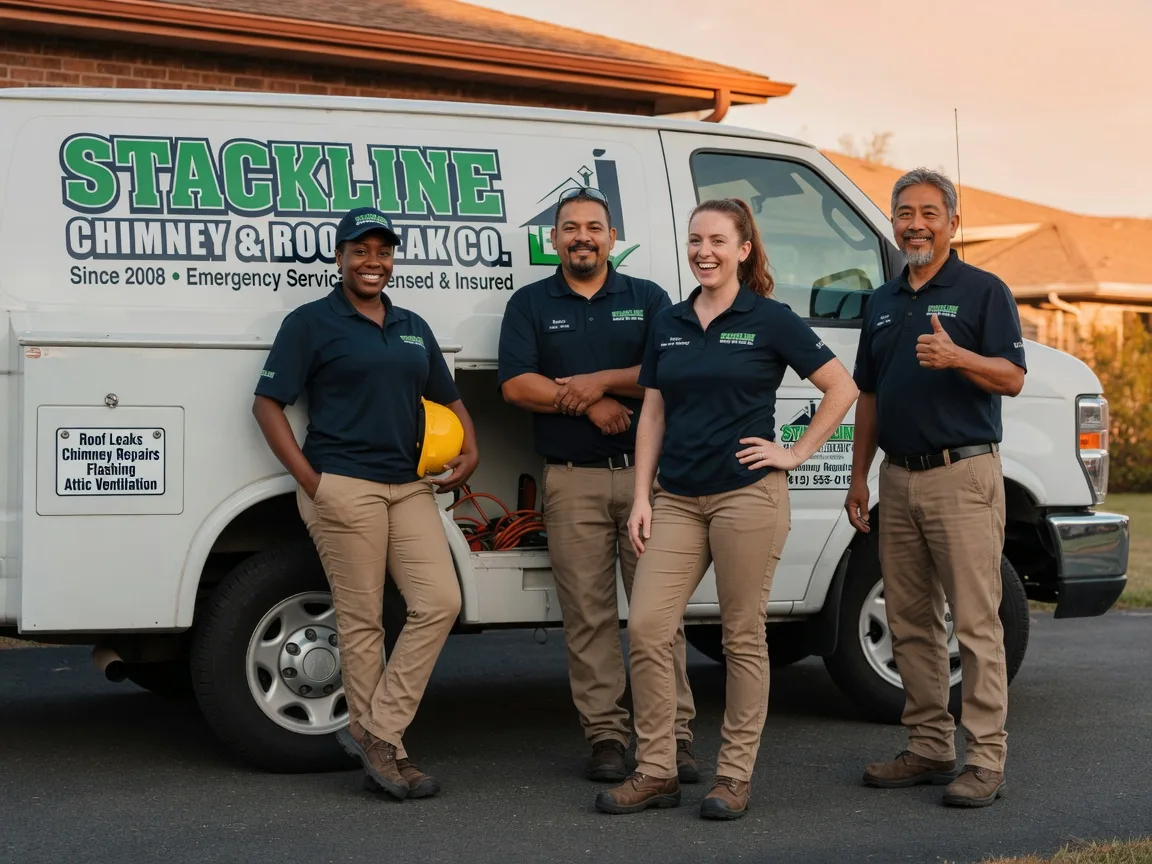 Chimney flashing repair company in Saint Charles, MI